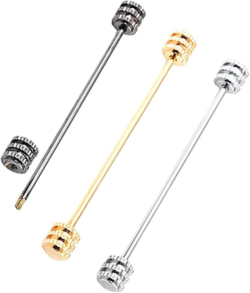 WEBEEDY 3PCS Cravate Collier Bar Pin Set pour Hommes ...