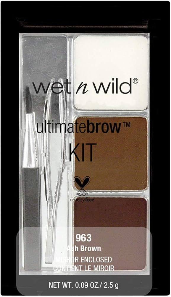Wet N Wild Ultimate Brow Kit, 963 Ash Brown