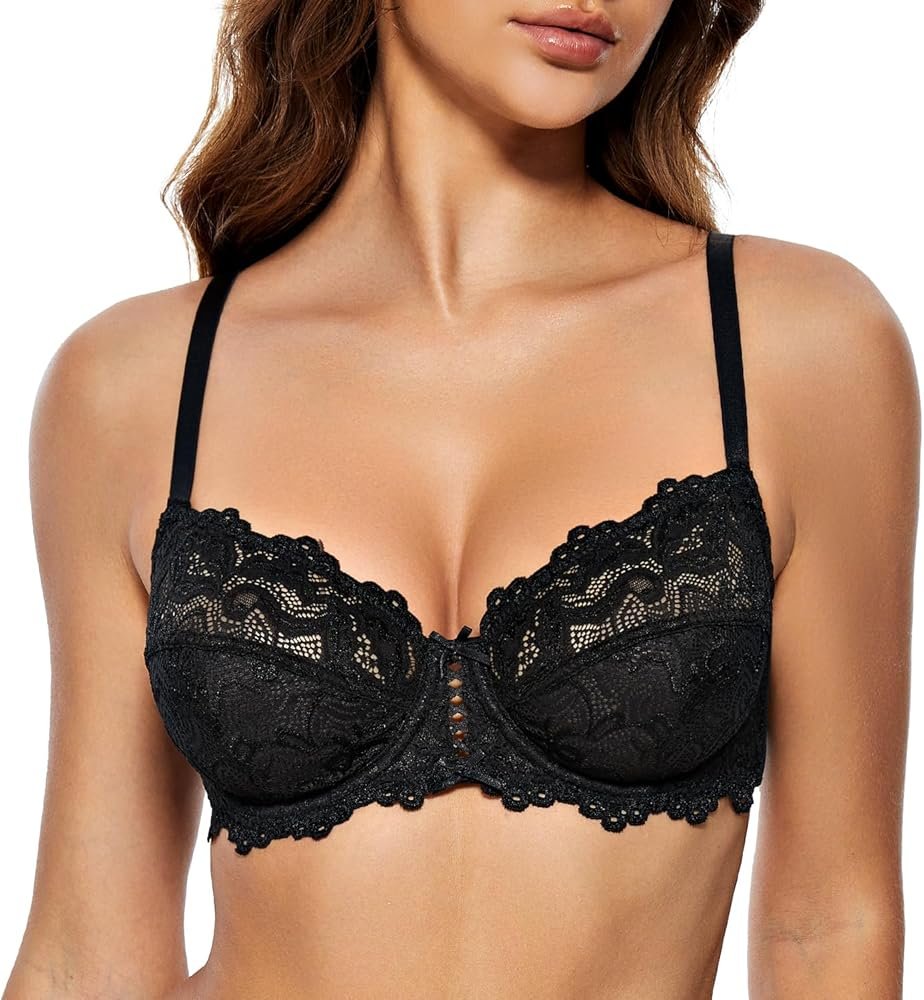 Soutien-Gorge Femme sans Armature Dentelle Sport Yoga