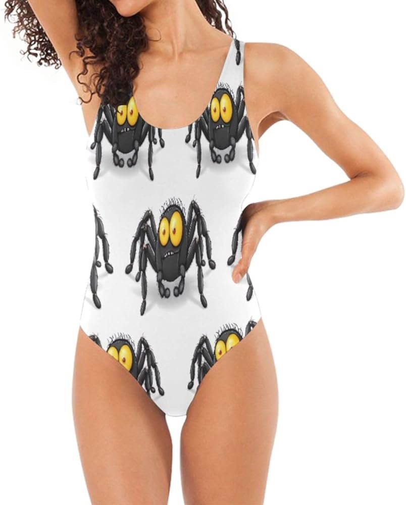 Women's funny swimsuit, women's 1 piece swimsuit, tummy control ...