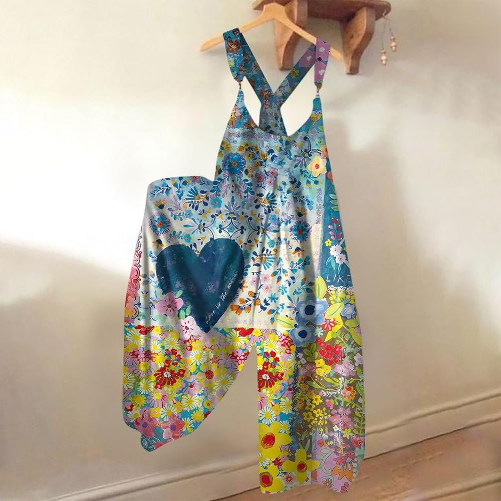 Women's Jumpsuits And Rompers 2024 Fashion Jumpsuit Cotton ...