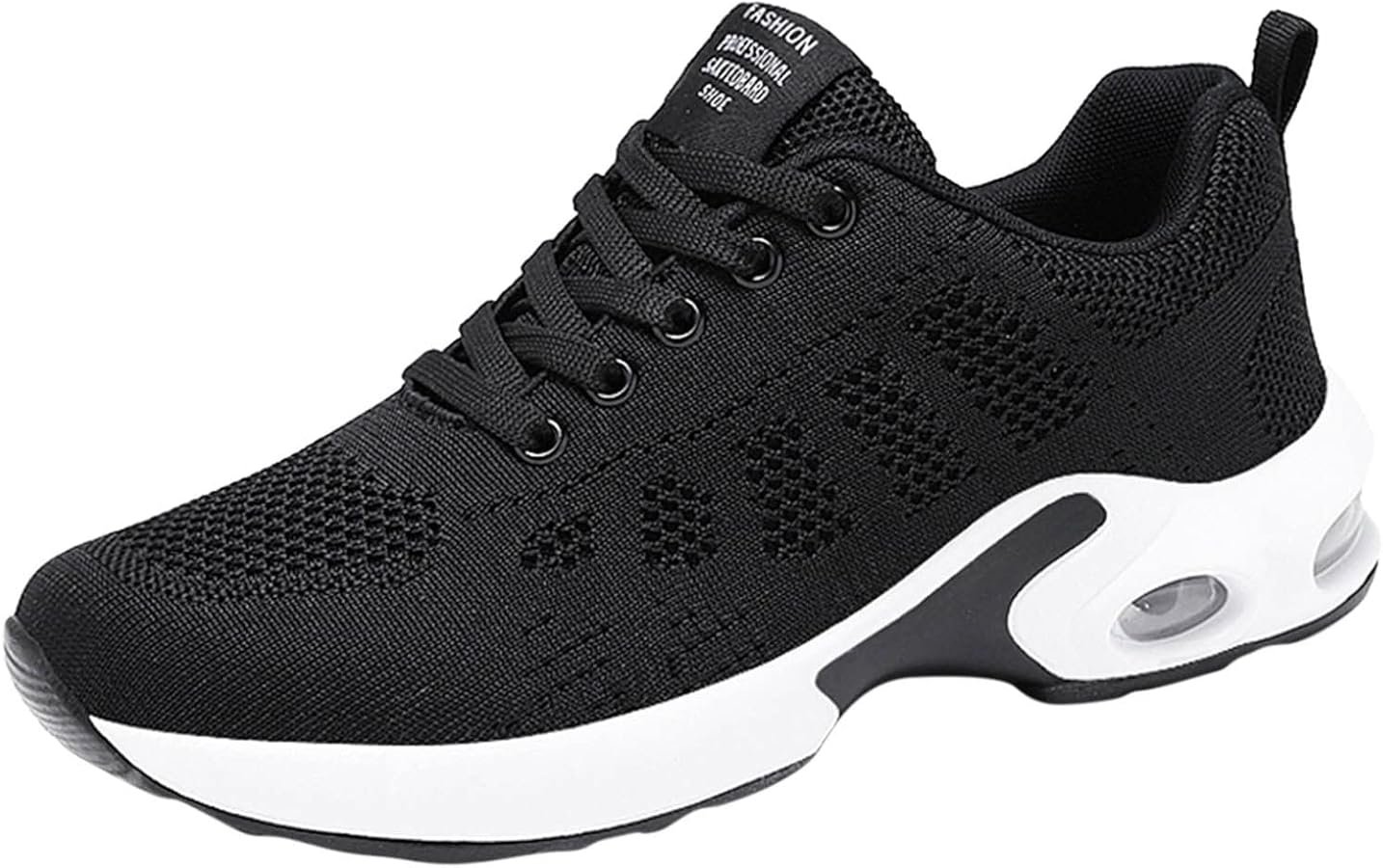 Women's Lightweight Sports Shoes - Summer Black Comfortable ...