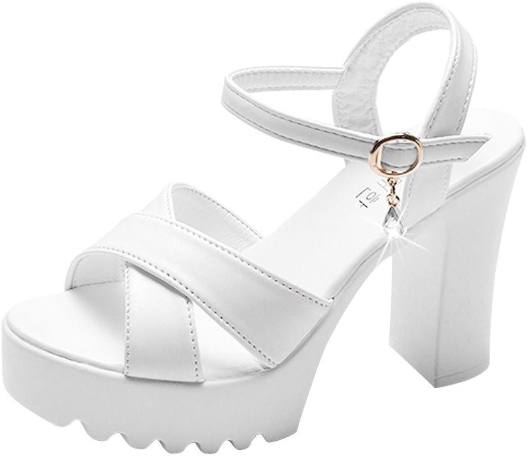 Women's Sexy Wedge Sandals Waterproof Platform Summer Open ...
