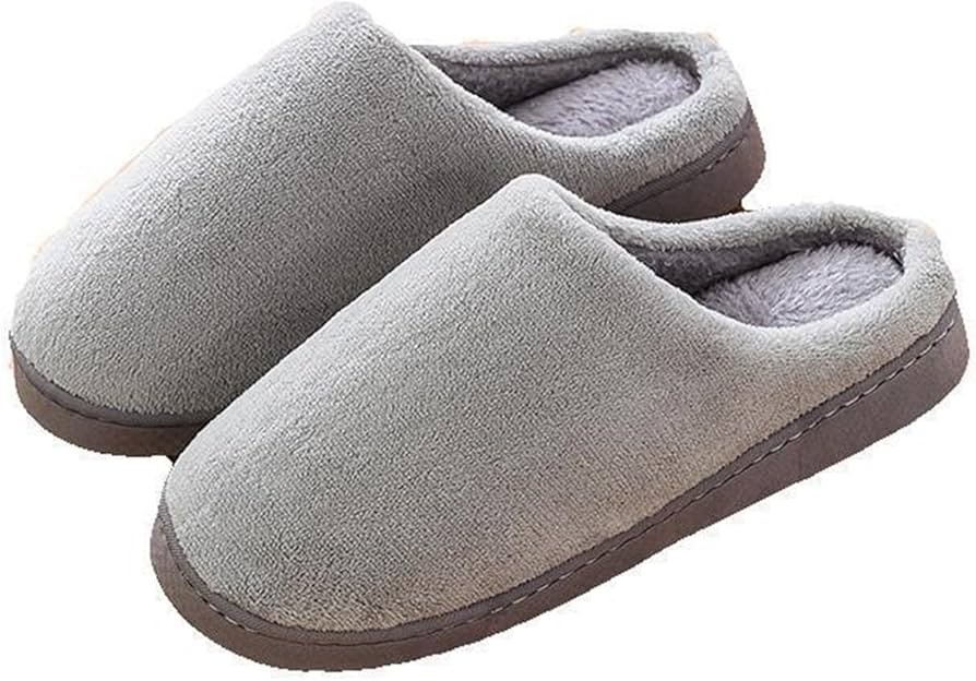 Women's Slippers Winter Slippers Cotton Warm Solid Color Indoor ...