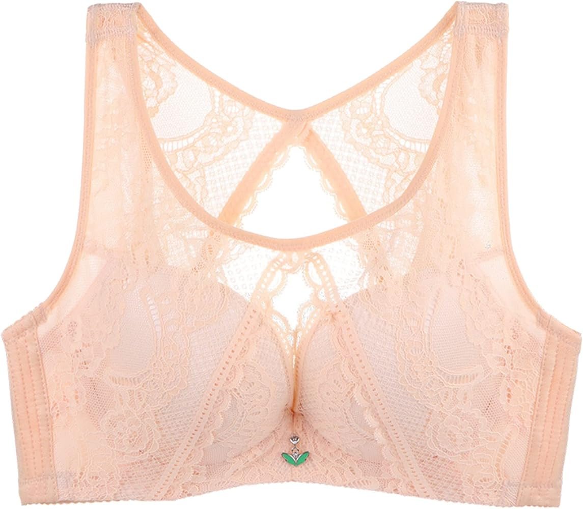 Women's Sports Bra Open Front Wirefree Comfortable Daily Support ...