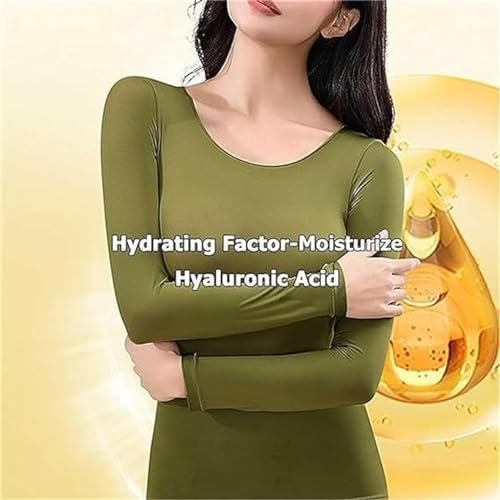Women's Ultra-Thin Hyaluronic Thermal Underwear Set