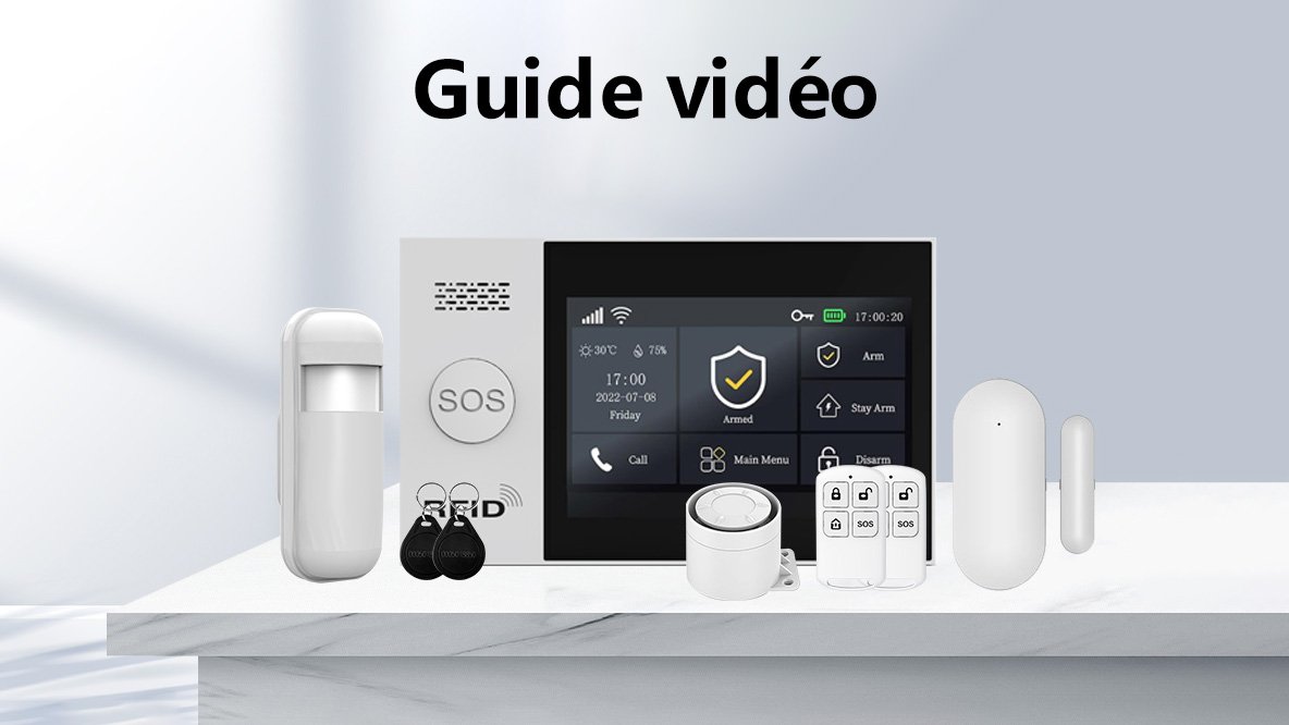 XUK Systeme Alarme Maison sans Fil – sans Abonnement ni Frais ...