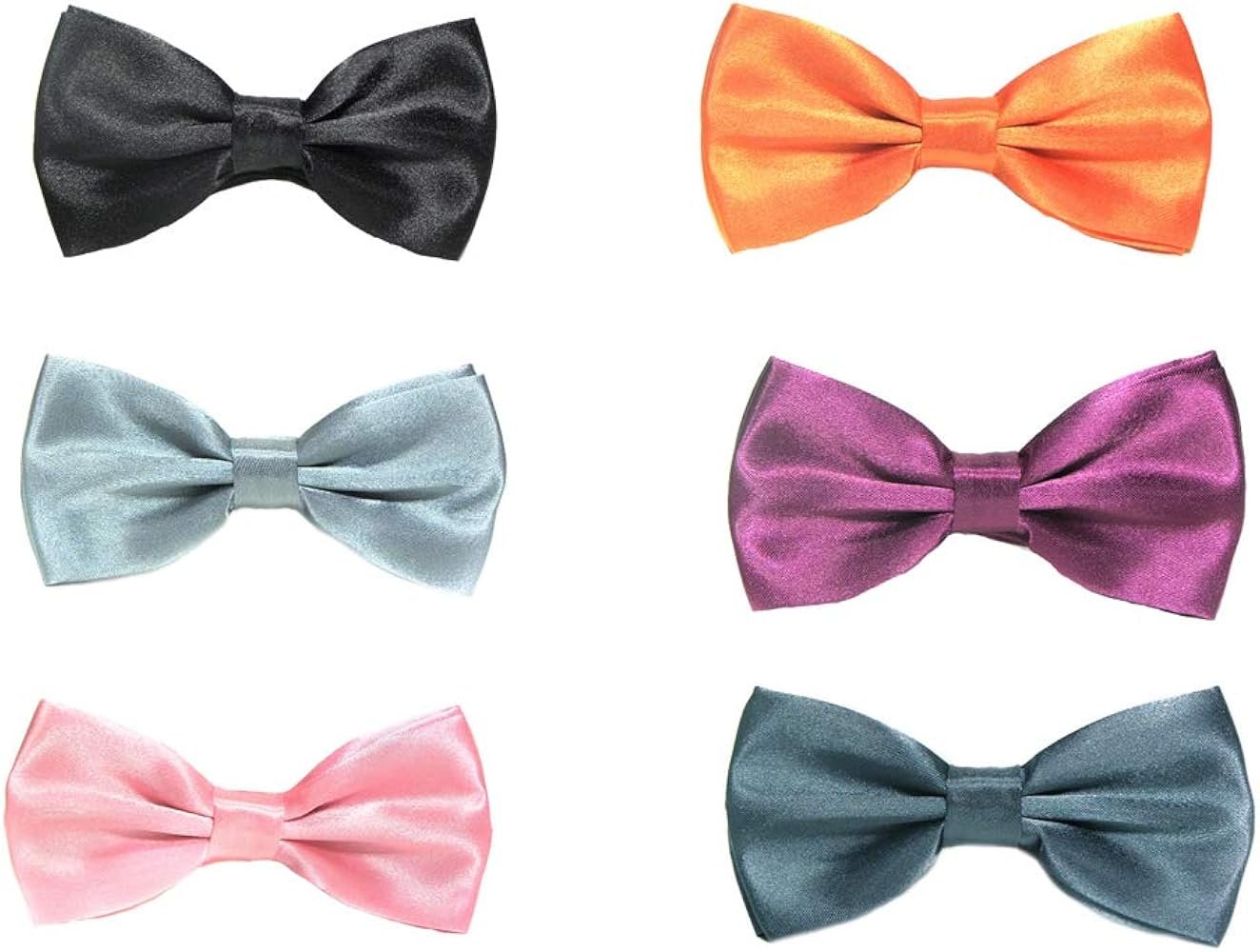 Yiyida Men's Bow Ties Tuxedo Adjustable Pre-tied Various Colours ...