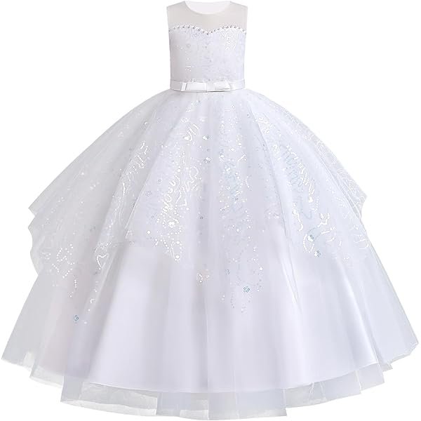 Zaldita Children's Girl's Elegant Princess Communion Dress ...