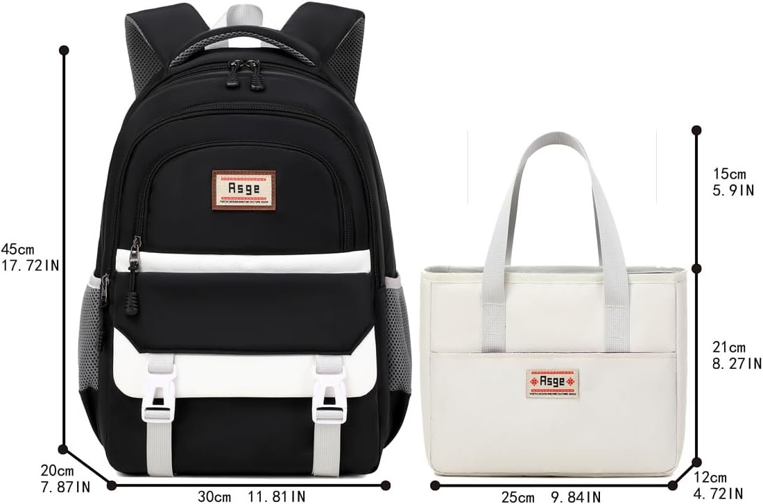 Zara Backpacks School Bags Noir