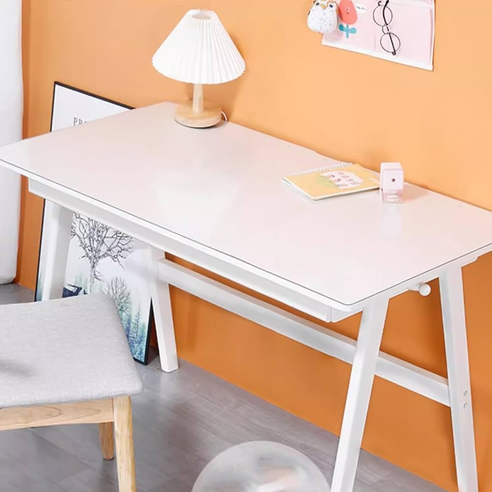 Zhaomi Transparent Frosted PVC Tablecloth Protector, Odourless ...