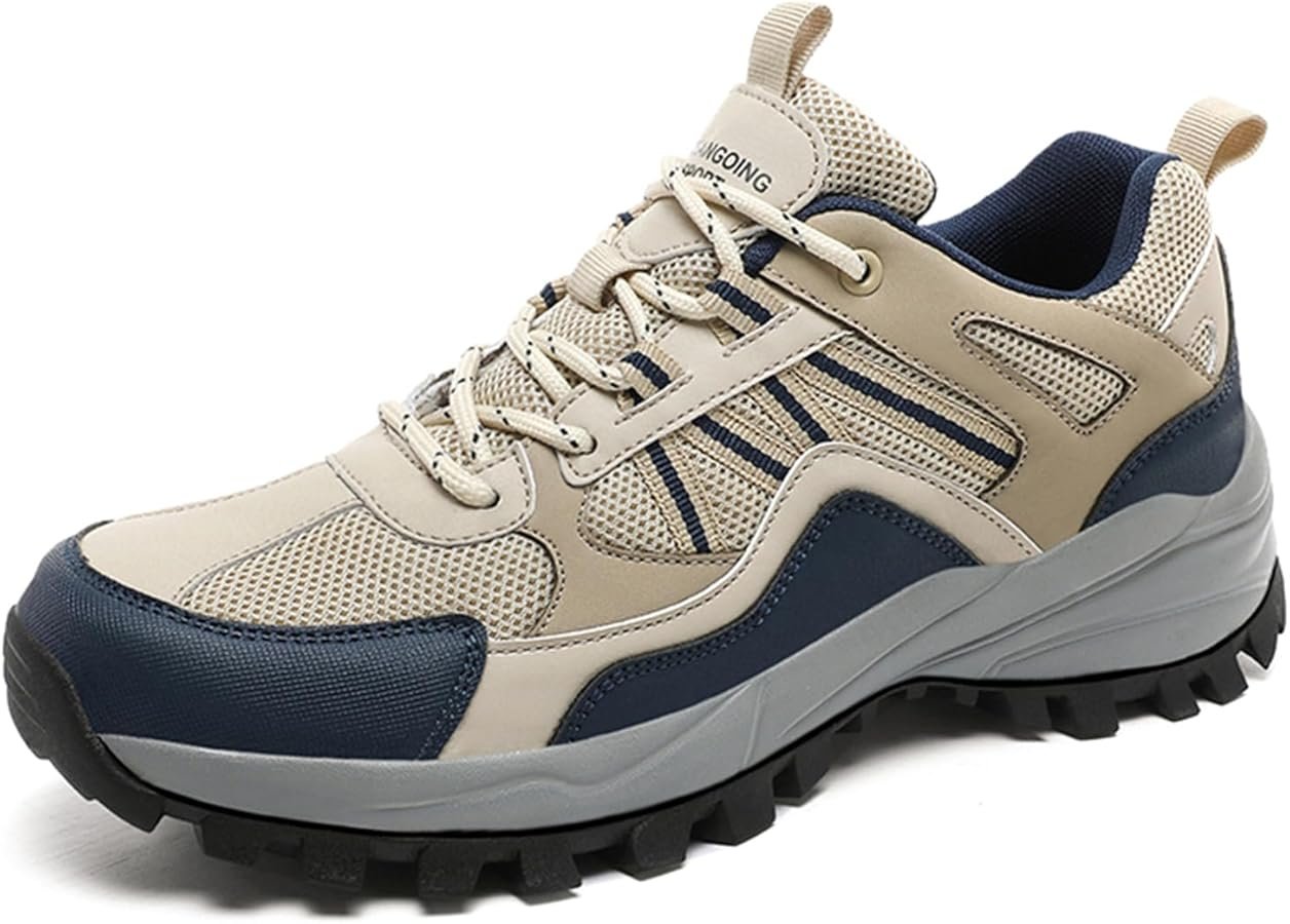ZHENSI Hiking Shoes for Men Outdoor Travel Camping Sneakers ...