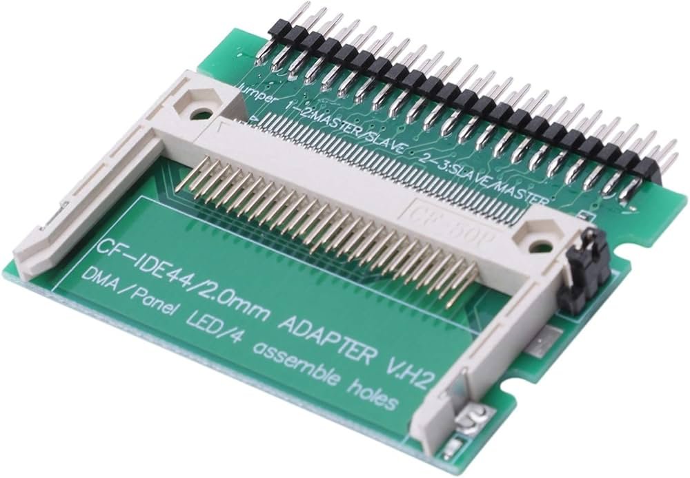Zunedhys IDE 44 broches mâle vers flash mâle adaptateur connecteur