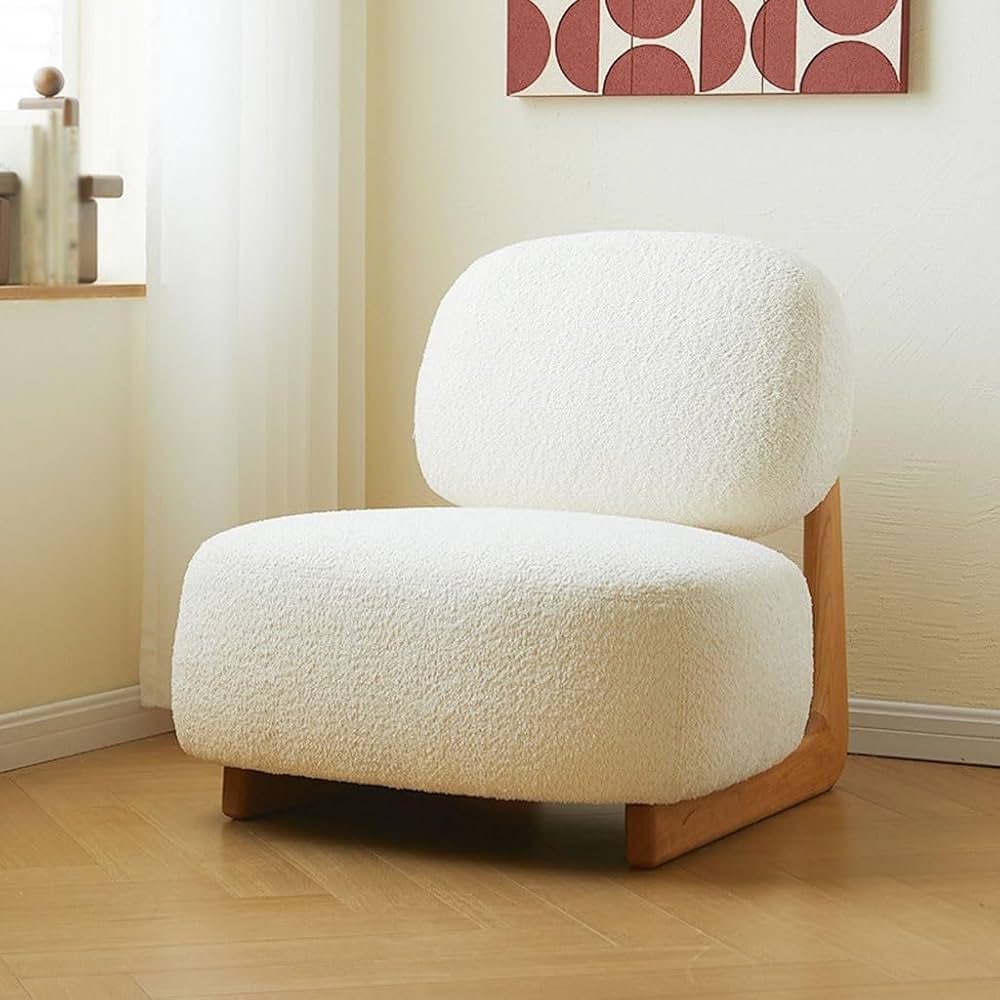 ZXXDSMYF Modern Wabi-Sabi Style Sofa, Lazy Simple Armchair for ...