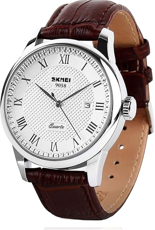 Montre à quartz pour homme, chiffres romains professionnels ...