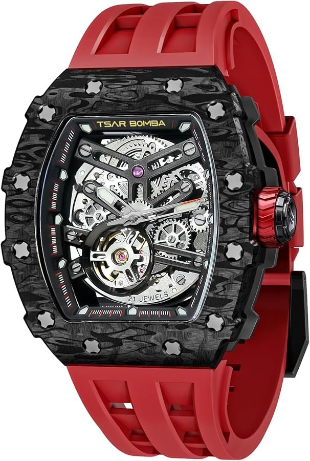 Tsar Bomba Montre Automatique pour Homme - Étanche jusqu'à 50 m