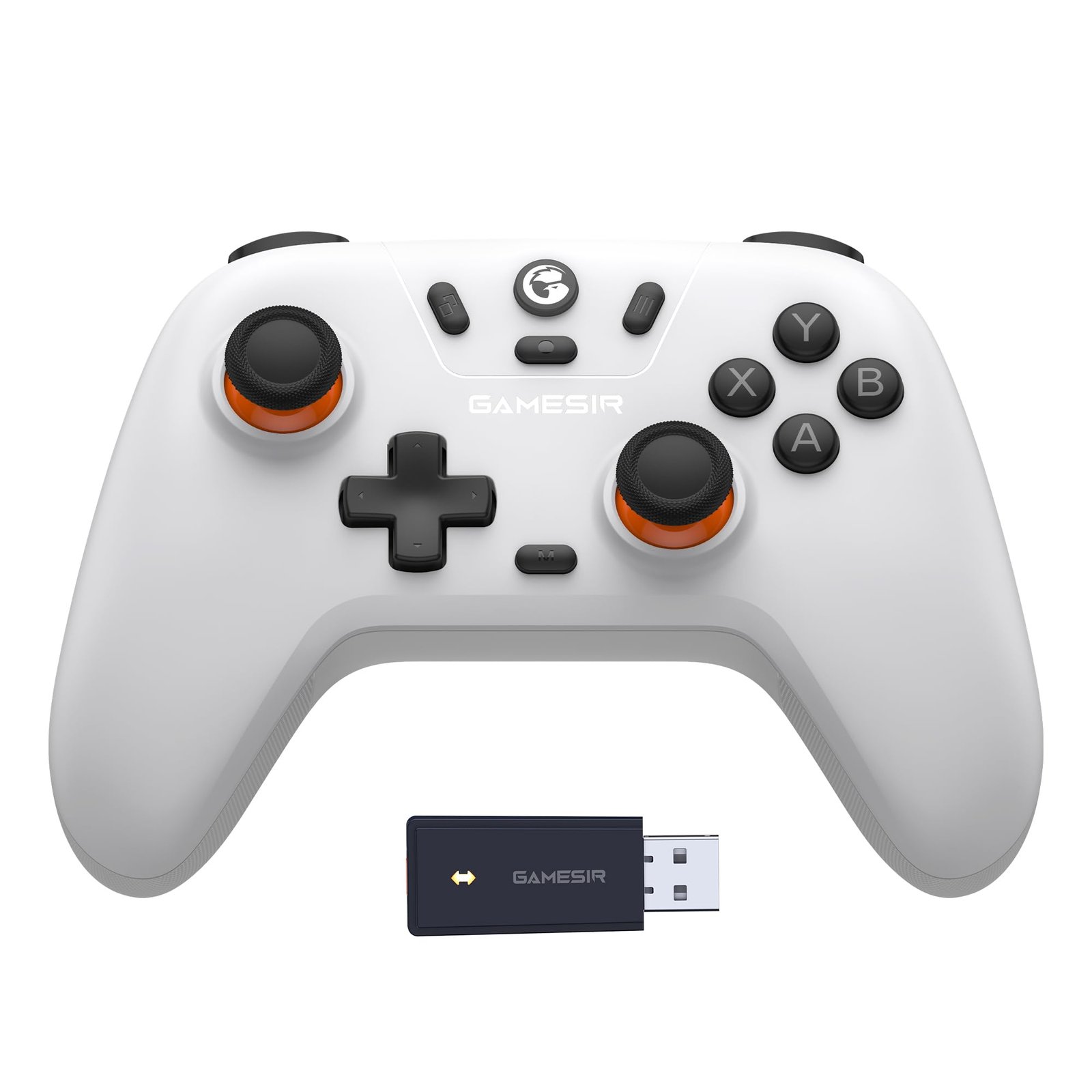 GameSir Nova Lite Manette Sans Fil Tri-Mode Hall Effect Blanc