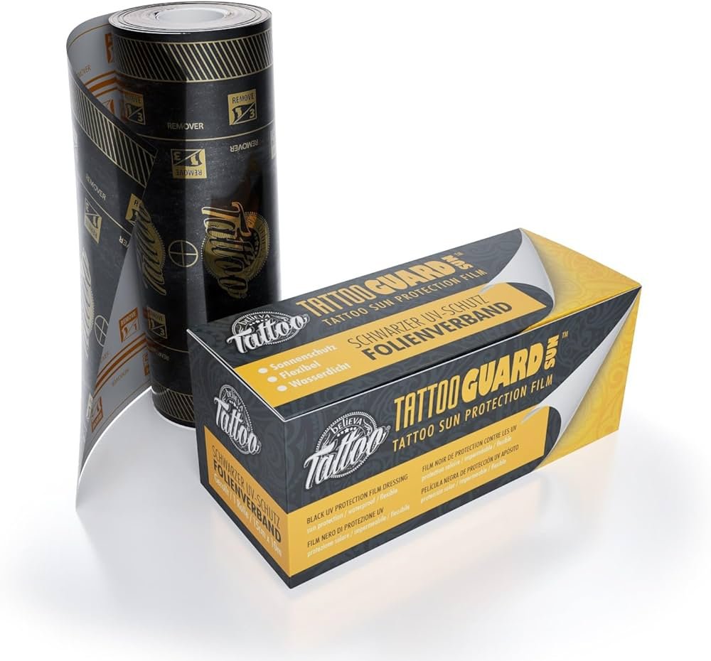 Believa Tattoo Sun Protection Film - Protection UV - Noir