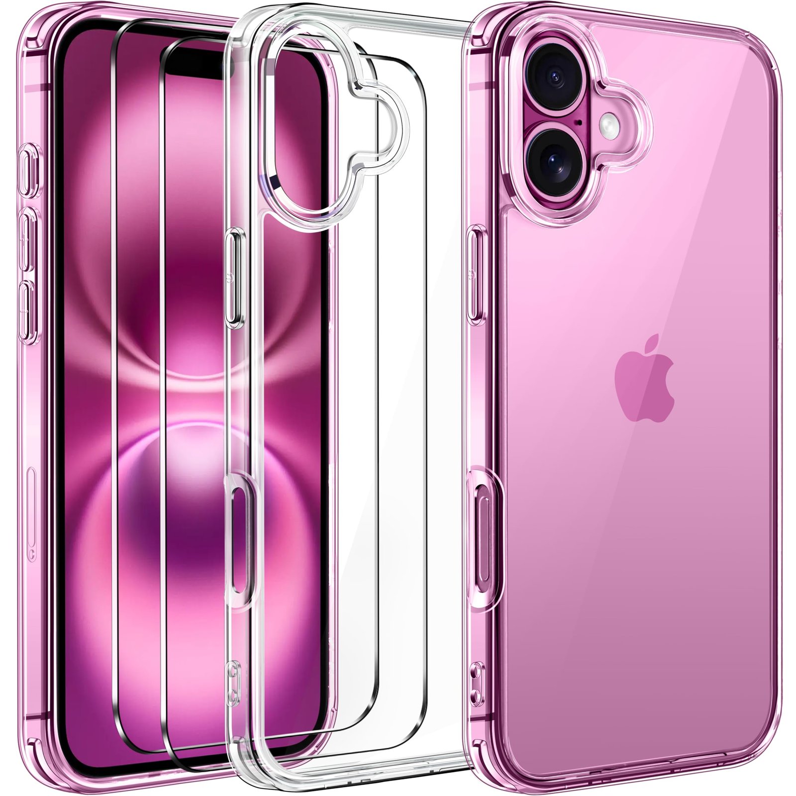 ivoler Coque pour iPhone 16 6.1-inch, Anti-Jaunissement Protection ...
