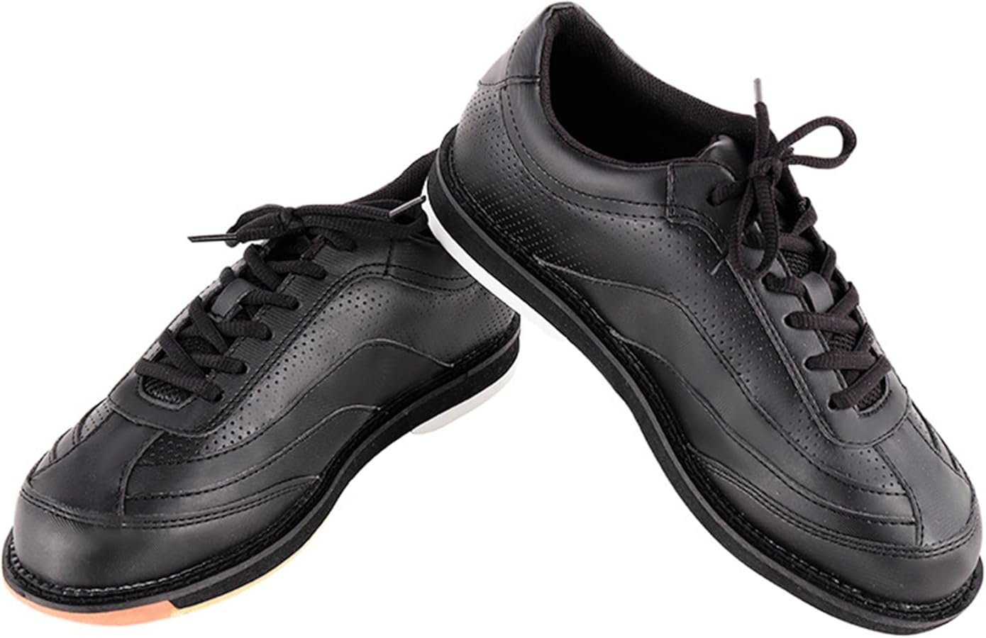men's sports shoes, flat sole, leisure shoes, leather, stylish ... - Amazon