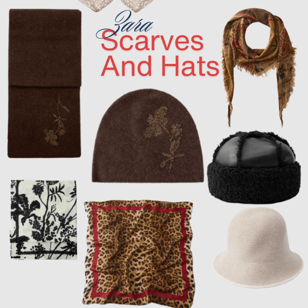 Zara Hats Scarves Gloves