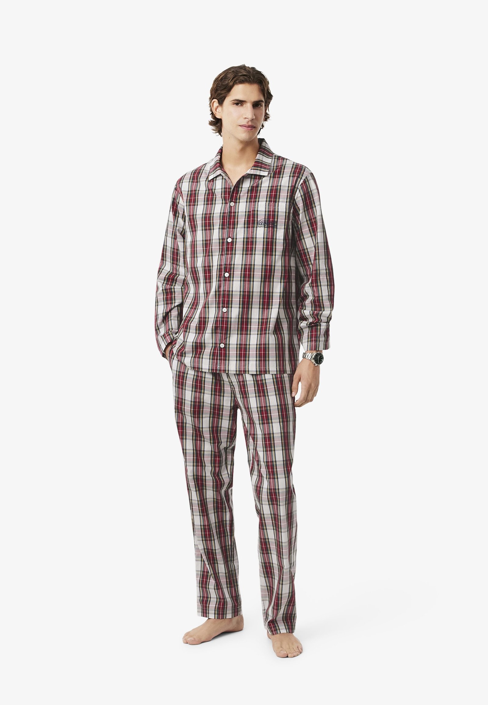 Lacoste Pajamas Nightwear Rouge