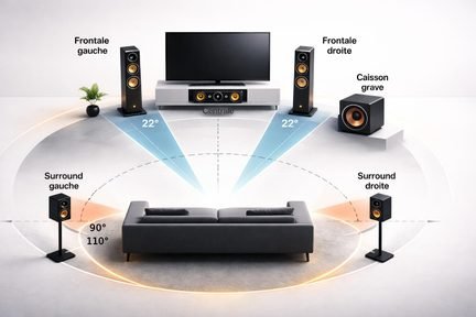 Accessoires Montage Home Cinema Sport