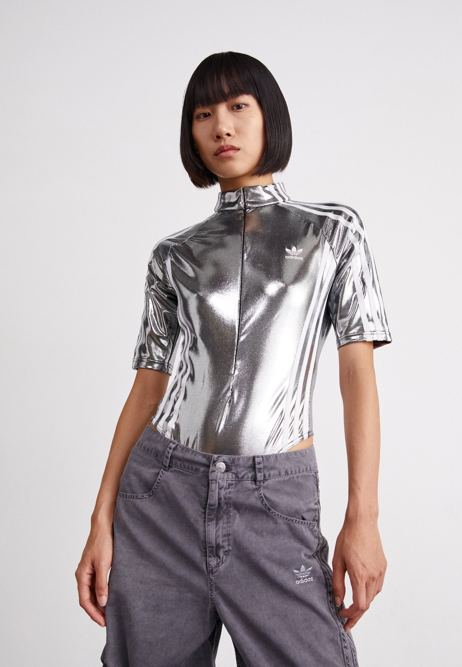 Adidas Tops And Blouses Argent