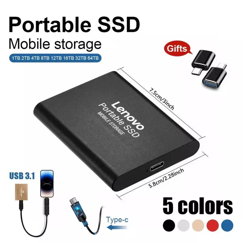 Lenovo Disques Durs Externes Bluetooth