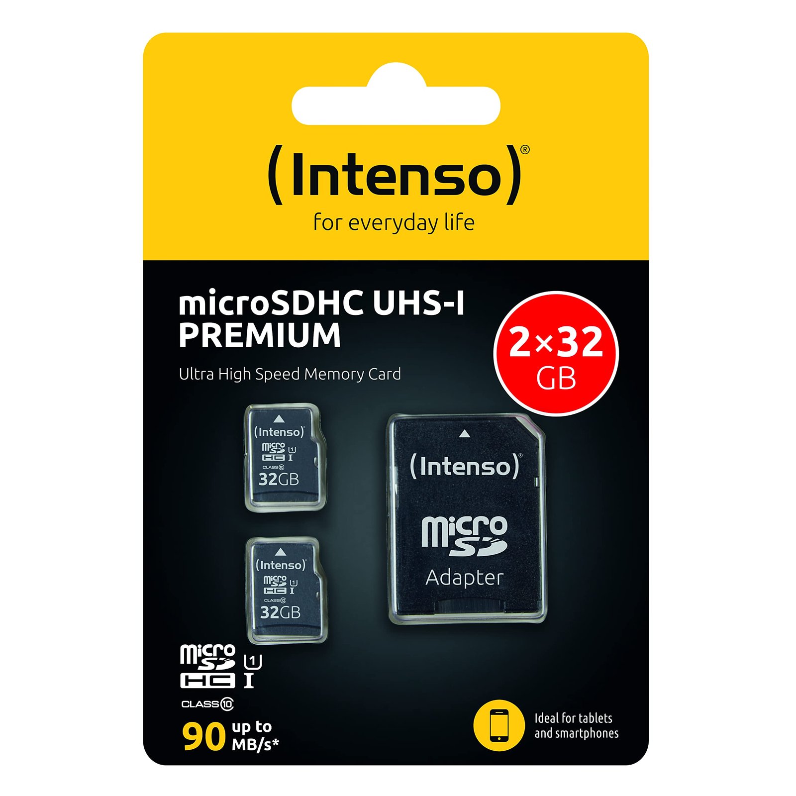 Intenso Carte memoire microSDHC Professionnelle 512 Go Classe ...