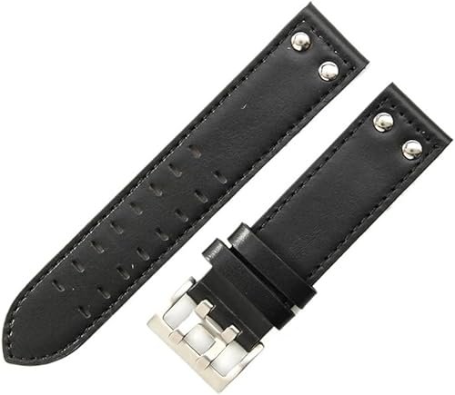 MAKAZHZZRM Bracelet Montre Cuir Hamilton 20-22mm