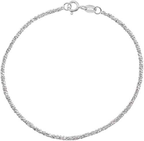 SGERUFZ Bracelet Scintillant en Argent Sterling 925, Bracelet de ...