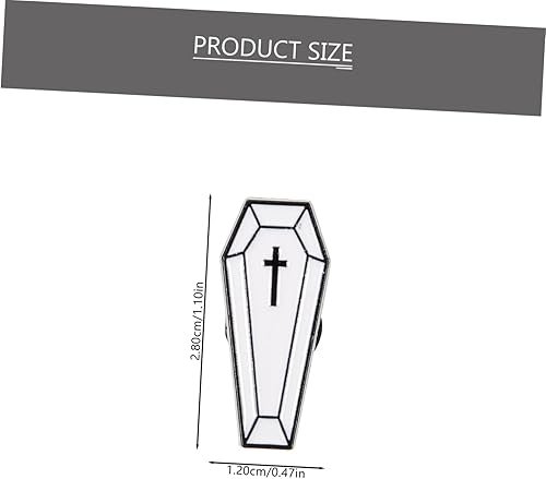 YDYDTTKD Broches Cercueil pour Femmes Hommes, boutonnière ...