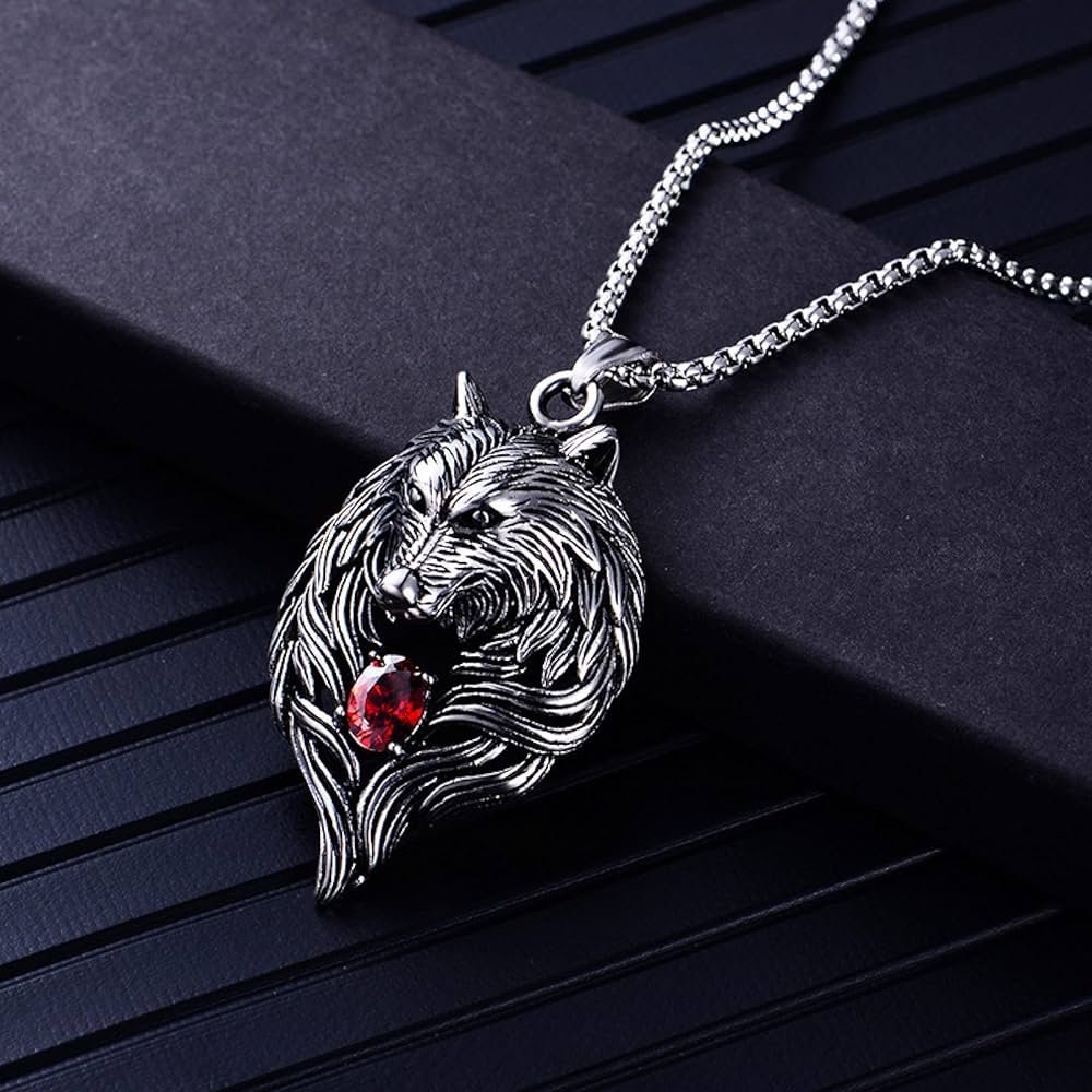Collier de Mode pour Hommes et Femmes Mode tête de Mouton ...
