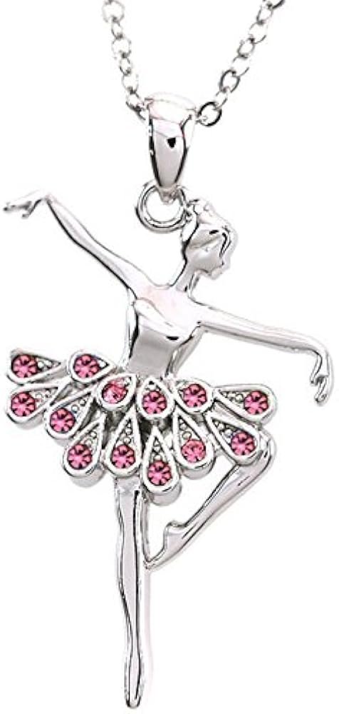 DP Design UB33 Collier avec Pendentif en forme de Ballerine Tutu ...