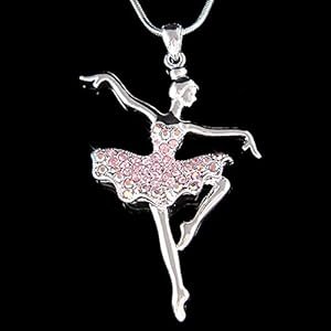 DP Design UB33 Collier avec Pendentif en forme de Ballerine Tutu ...