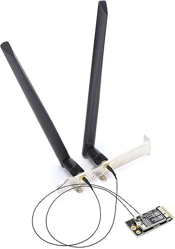 PUSOKEI Adaptateur de Carte WiFi pour Ordinateur Portable A1369 ...