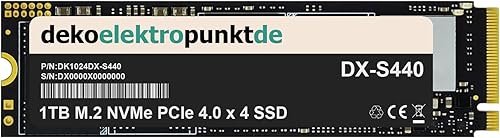 dekoelektropunktde 1To M.2 NVMe Gen4 Disque SSD Interne ...