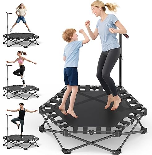 Mini Trampoline Fitness Adulte 50 Pouces - Rebond intrieur avec ...