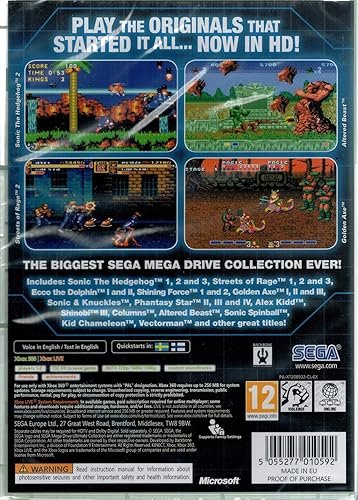 Mega Drive Ultimate Collection - Xbox 360