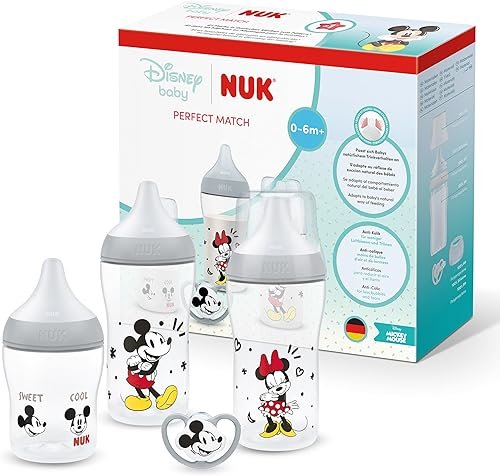 Ttines pour biberons NUK Perfect Match, 0+ mois, S'adapte au ...