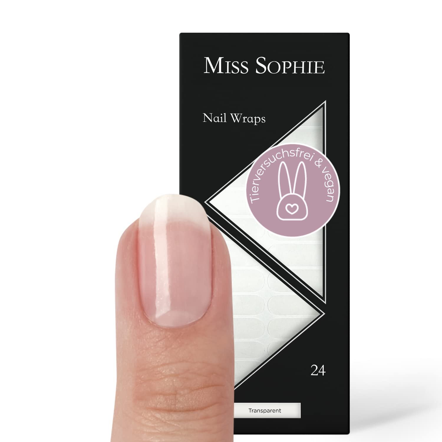 Original Miss Sophie Stickers pour ongles I 24 bandes ultra-fines ...