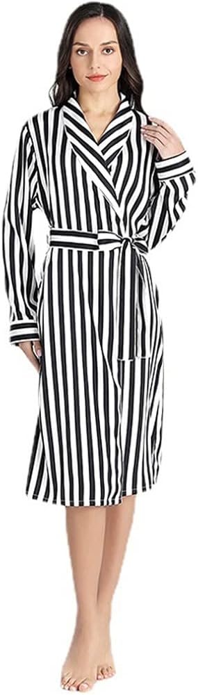 KITCISSL Robe de Chambre Pyjama Femme, Chemise de Nuit ...