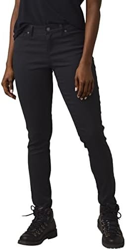 prAna Women's Briann Pant Tall Inseam, Black, 00