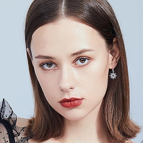 Boucles D'oreilles Flocon De Neige Boucles D'oreilles ...