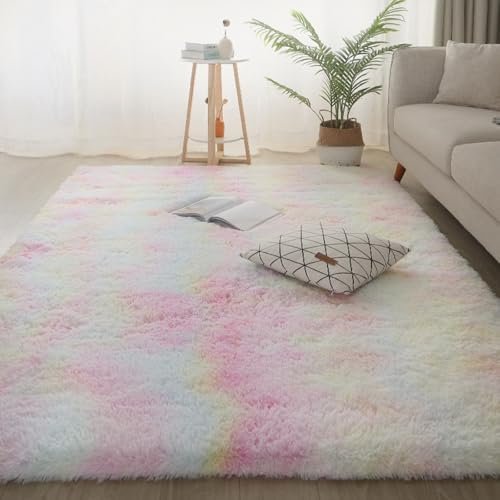 YUANWAN Tapis de Salon Tapis Decoratif 100 x 140 cm Moelleux ...