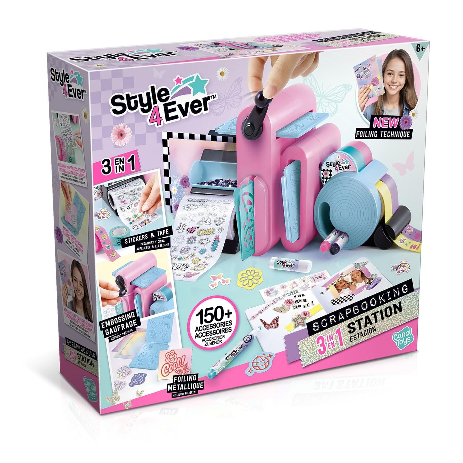 Canal Toys Style 4 Ever 3-in-1 Scrapbooking Studio