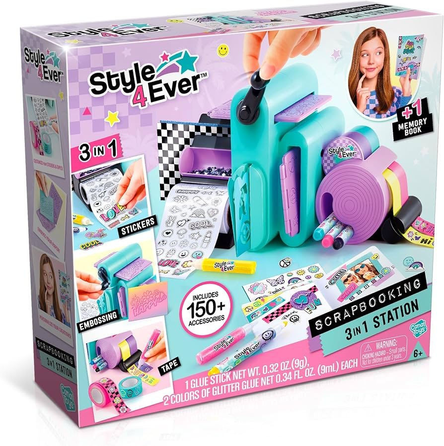 Canal Toys Style 4 Ever 3-in-1 Scrapbooking Studio