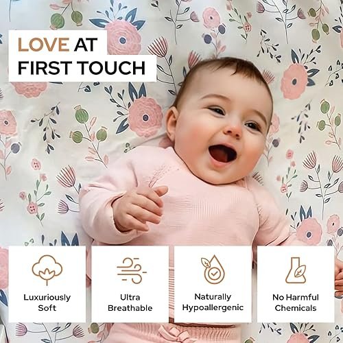 Parure de lit pour fille 100% coton organique