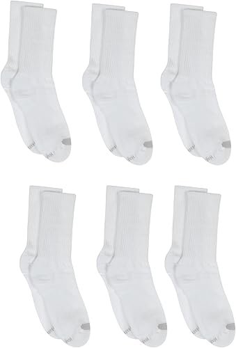 Hanes Chaussettes Cool Comfort Crew pour femme (lot de 6)
